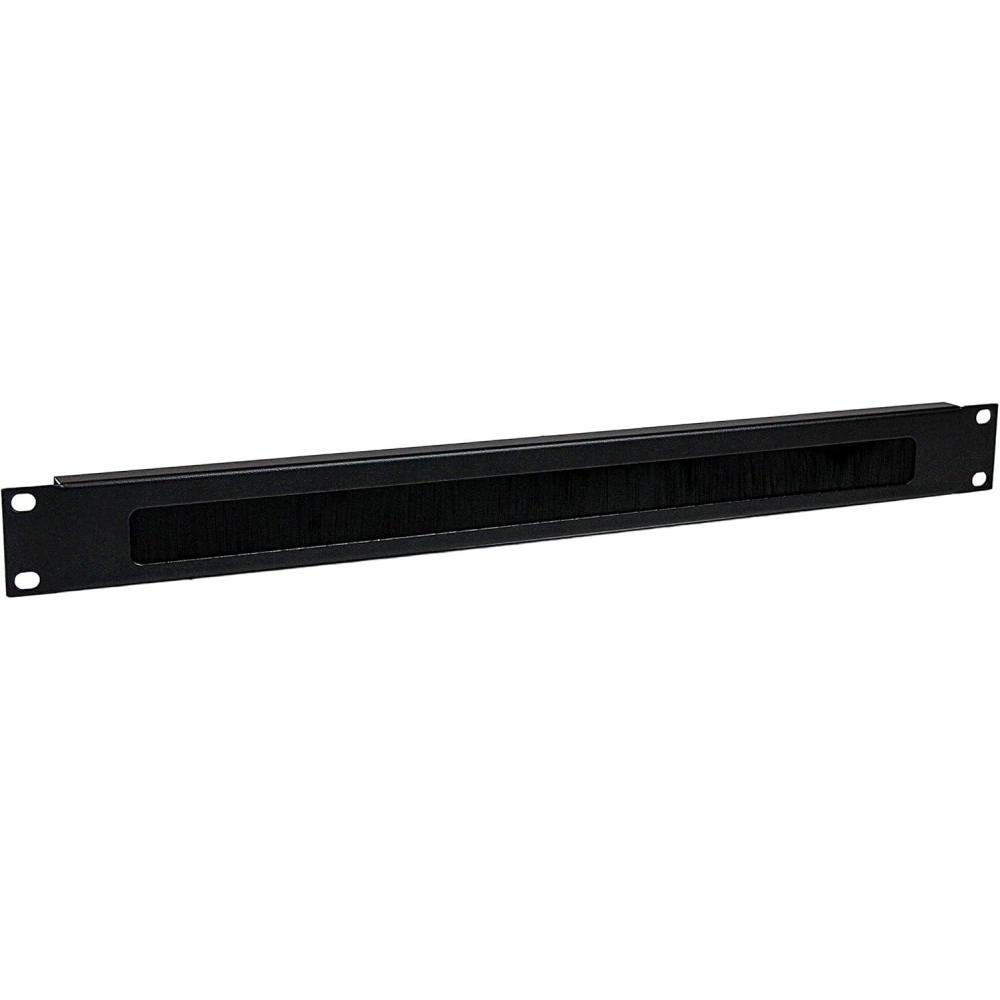 imageStarTechcom 1U Highdensity Brush Strip Cable Management Panel Sturdy Steel Horizontal Data Centre Cable Organizer