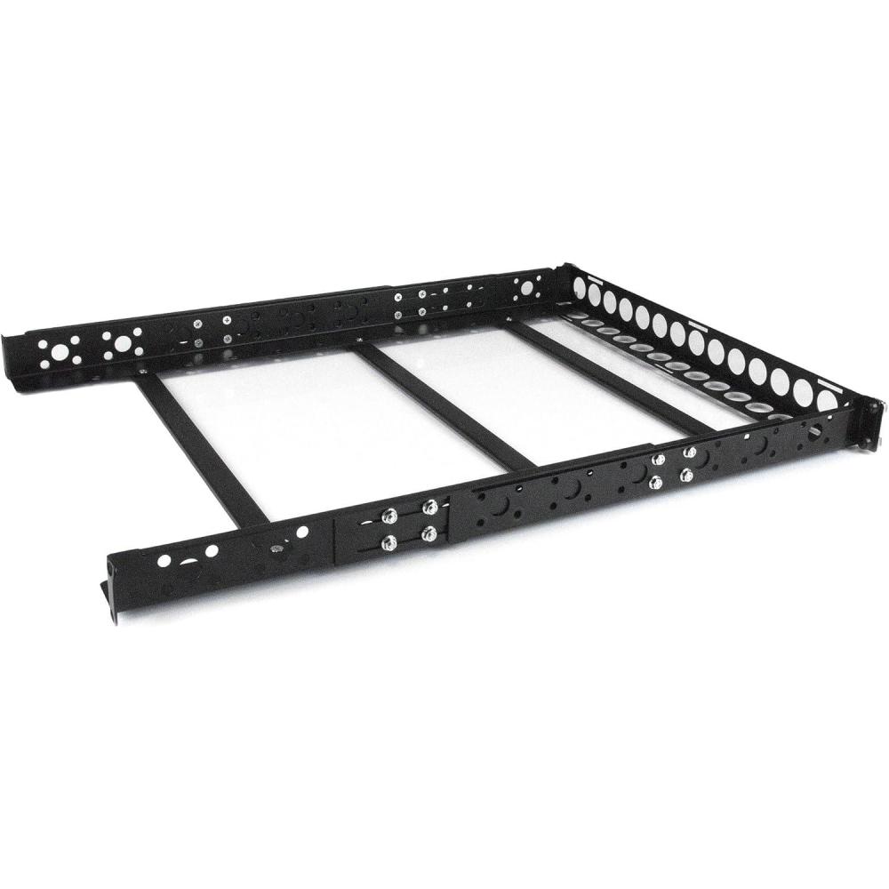 imageStarTechcom 1U Universal Server Rack Rails Adjustable Depth Server Mounting Rails 19inch Rack Mount Rails1U 55 lbs