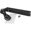 StarTech.com 1U 19 inch 8 Port Rack Mount PDU – IEC C13 Socket Rackmount Power Supply/Strip – Horizontal Server Rack Mountable PDU /Data Center Power Distribution Unit 16A 240V (PDU08C13H)(8 Port Rack)