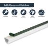 StarTech.com 6 ft 2in Wide Grey Floor Cable Duct with Guard – Cable raceway – 6.6 ft – gray , TAA (RD50_2)(0.7in x 0.6in)