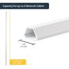 StarTech.com 6 ft 2in Wide Grey Floor Cable Duct with Guard – Cable raceway – 6.6 ft – gray , TAA (RD50_2)(0.7in x 0.6in)