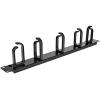 StarTech.com Horizontal 1U Server Rack Cable Management Finger Duct w/ Cover – 19″ Network Rack Wire Duct Raceway Panel – Slotted Wire Duct (CMDUCT1UX)(1U)