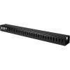 StarTech.com 3ft (1m) Vertical Cable Management Duct with Cover – 0U Open Slot Finger Duct Wire Raceway for 19 Inch Server Rack – Slotted Cord Channel (CMVER20UF)(Finger Duct)