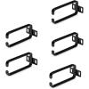 StarTech.com 5-Pack 1U Vertical Cable Management D-Ring Hooks, Cable Manager for 19″ Server Racks/Cabinets, Wire Organizers(5 Pack)