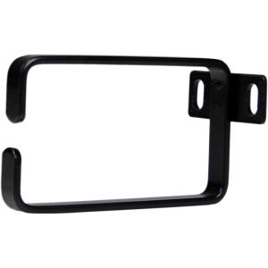 StarTech.com 2.4 x 3.9in Vertical Cable Management D Ring – 1.5U Metal D-Ring Hooks – Wire Organizer for 2 or 4-Post Network/Server Racks (CMHOOKMW) Black(2.2 x 3.9in)