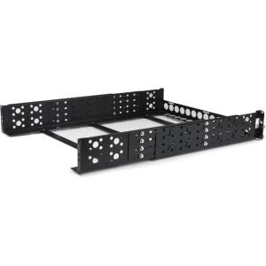 StarTech.com 2U Universal Rack Mount Rails – for 19in Server Rack Enclosure or Cabinet – Adjustable A/V Rack Rails (UNIRAILS2U)