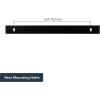 StarTech.com 1U Hinged Wall Mount Patch Panel Bracket – 6 inch Deep – 19″ Patch Panel Swing Rack for Shallow Network Equipment- 17lbs(1U)