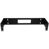 StarTech.com 1U Hinged Wall Mount Patch Panel Bracket – 6 inch Deep – 19″ Patch Panel Swing Rack for Shallow Network Equipment- 17lbs(2U)