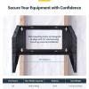 StarTech.com 2-Post 6U Wall Mounted Rack, Adjustable Depth up to 16in, for 19-inch Server/Data/Networking Equipment, Max 88lb(6U)
