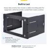 StarTech.com 2-Post 6U Wall Mounted Rack, Adjustable Depth up to 16in, for 19-inch Server/Data/Networking Equipment, Max 88lb(6U)