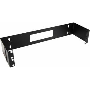StarTech.com 1U Hinged Wall Mount Patch Panel Bracket – 6 inch Deep – 19″ Patch Panel Swing Rack for Shallow Network Equipment- 17lbs(2U)