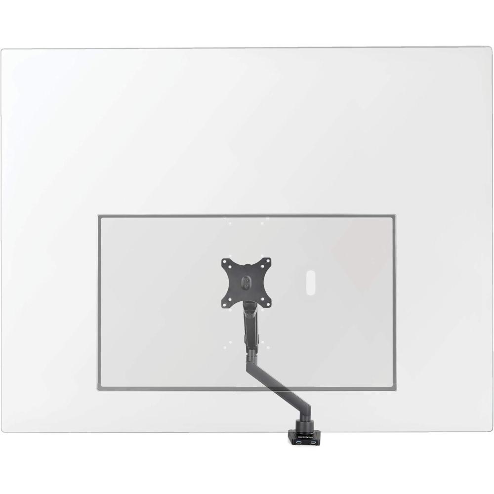 imageStarTechcom Acrylic ShieldSneeze Guard  Clear Protective Barrier for Office DeskPOS Counter  35quotx45quot  For VESA Mounted Monitors  Transparent Safety Cough ShieldScreen  Easy Clean MONPROTECT