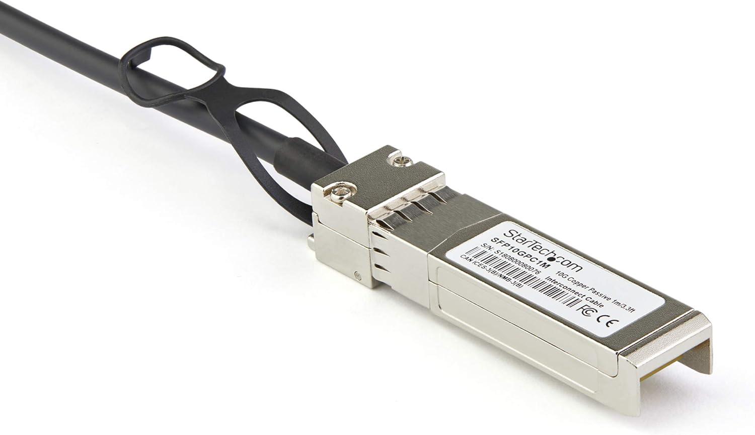 imageStarTechcom Dell EMC DACSFP10G3M Compatible Cable 3 m 10 GbE DACSFP10G3M