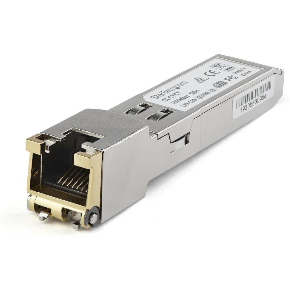 imageStarTechcom Dell EMC SFP1GT Compatible SFP Module 1000BASET SFP to RJ45 Cat6Cat5e 1GE Gigabit Ethernet SFP RJ45 100m SFP1GTEMCST