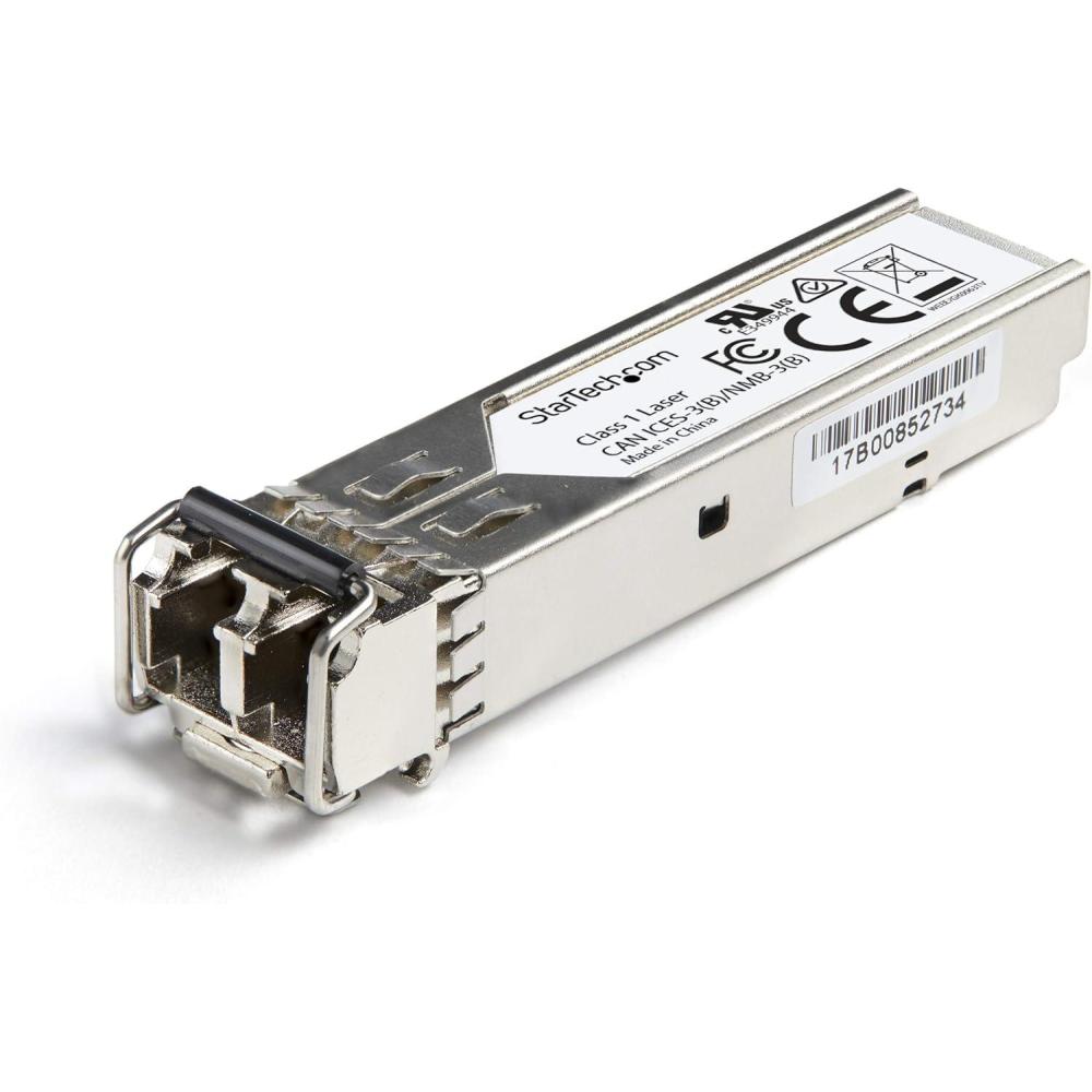 imageStarTechcom Dell EMC SFP1GZX Compatible SFP Module  1000BASEZX  1GbE Single Mode Fiber SMF Optic Transceiver  1GE Gigabit Ethernet SFP  LC 80km  1550nm  DDM SFP1GZXEMCST