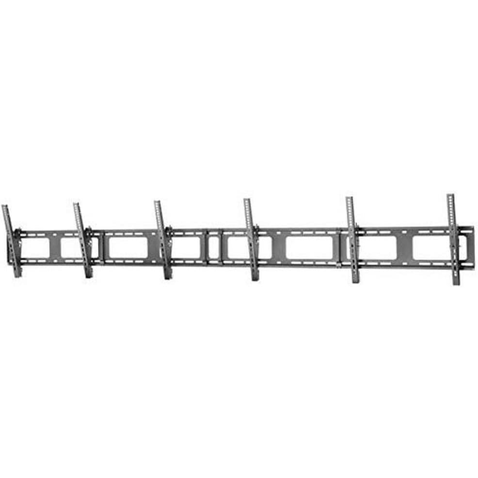 imageStarTechcom TripleDisplay TV Wall Mount  Menu Board Mount  Landscape  for 40quot to 50quot VESA Mount Displays  5 Tilt Settings FPWMNBTripleDisplay TV Wall Mount
