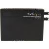 StarTech.com 10/100 Mbps Ethernet to Fiber Optic Media Converter – Steel – Chassis Mount – ST Multimode – 1310nm – 2km , TAA (ET90110ST2)(No Mount | Plastic)