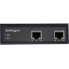 StarTech.com Industrial Gigabit Ethernet PoE Injector – 30W 802.3at PoE+ Midspan 48V-56VDC DIN Rail Power Over Ethernet Injector Adapter – -40C to +75C Cameras/Sensors/WiFi Access, TAA (POEINJ30W)(90W)