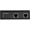 StarTech.com Industrial Single Port Gigabit PoE Extender – 60W 802.3bt PoE/PoE+/ PoE++ – 100m/ 330ft – Power Over Ethernet Network Range Extender – IP-30 – -40C to +75C, TAA