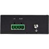 StarTech.com PoE+ Industrial Fiber to Ethernet Media Converter 60W – SFP to RJ45 – Singlemode/Multimode Fiber to Copper Gigabit Ethernet – Compact Size – IP-30/ -40 to +75C, TAA (IMC1GSFP60W)