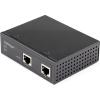 StarTech.com Industrial Gigabit Ethernet PoE Injector – 30W 802.3at PoE+ Midspan 48V-56VDC DIN Rail Power Over Ethernet Injector Adapter – -40C to +75C Cameras/Sensors/WiFi Access, TAA (POEINJ30W)(90W)