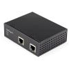 StarTech.com Industrial Single Port Gigabit PoE Extender – 60W 802.3bt PoE/PoE+/ PoE++ – 100m/ 330ft – Power Over Ethernet Network Range Extender – IP-30 – -40C to +75C, TAA