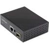StarTech.com PoE+ Industrial Fiber to Ethernet Media Converter 60W – SFP to RJ45 – Singlemode/Multimode Fiber to Copper Gigabit Ethernet – Compact Size – IP-30/ -40 to +75C, TAA (IMC1GSFP60W)