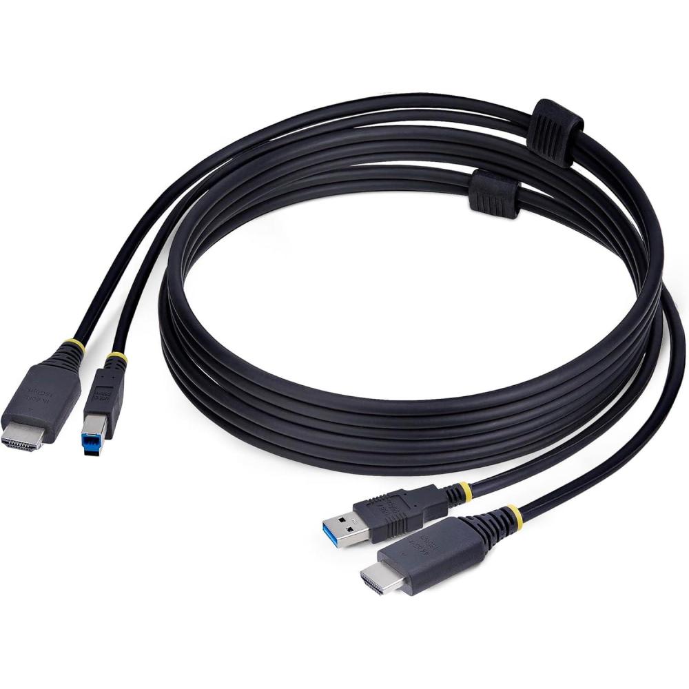 imageStarTechcom 6ft 18m HDMI and USB 5Gbps KVM Cable 4K 60Hz HDMI 20 and USB Combo Cable for KVM Switch