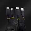 StarTech.com 6ft (1.8m) HDMI and USB 5Gbps KVM Cable, 4K 60Hz, HDMI 2.0 and USB Combo Cable for KVM Switch