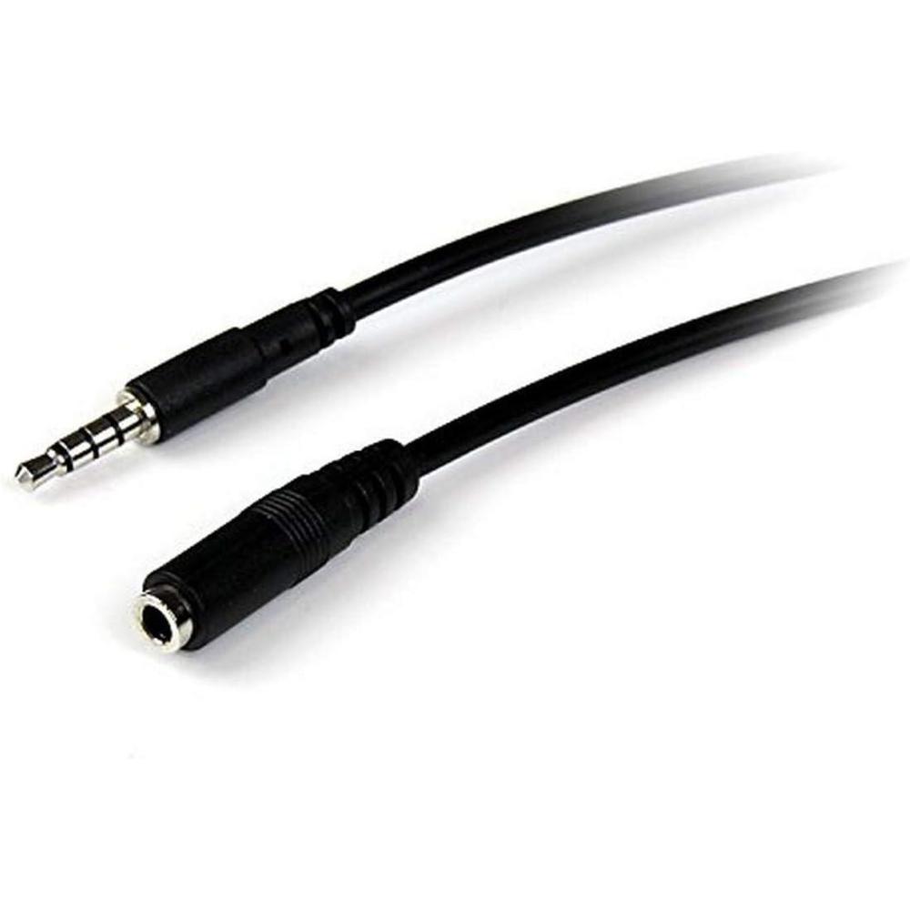 imageStarTechcom 2m 35mm 4 Position TRRS Headset Extension Cable MF audio Extension Cable for iPhone MUHSMF2M3 ft 1m