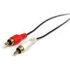 StarTech.com 3.5mm to RCA Cable – 6 ft / 1.8m – RCA Audio Cable – Headphone to RCA Cable – Audio to RCA Cable (MU6MMRCA),Black