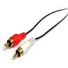 StarTech.com 3.5mm to RCA Cable – 6 ft / 1.8m – RCA Audio Cable – Headphone to RCA Cable – Audio to RCA Cable (MU6MMRCA),Black