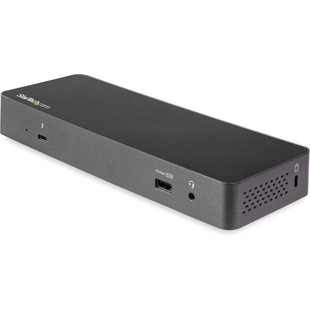 image:imageStarTechcom Thunderbolt 3 Dock w USBC Compatibility Dual Monitor 4K60Hz DisplayPort Laptop Docking Station 60W PD GbE 5x USB Hub TB3 USB 31 Gen 2 10Gbps Dock Windows amp Mac TB3CDK2DP