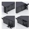 StarTech.com 12-Outlet Rackmount PDU, 1U Server Power Strip, Wide-Spaced Right-Angle Ports, Mounted Power Distribution Unit