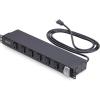StarTech.com 12-Outlet Rackmount PDU, 1U Server Power Strip, Wide-Spaced Right-Angle Ports, Mounted Power Distribution Unit