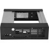 StarTech.com 5.25″ to 3.5″ Trayless Hard Drive Hot Swap Bay – Removable Hard Drive Bay for 3.5″ SATA/SAS Drives – Aluminum (HSB1SATSASBA)(Aluminum)