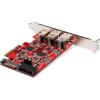5-Port USB PCIe Card – 10Gbps USB 3.1 Gen 2 PCIe Card w/ 1x USB-C & 2X USB-A – 1x 2 Port IDC (Internal 5Gbps USB Header Expansion) – USB C PCI Express Controller Card(Card)