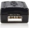 StarTech.com Virtual 7.1 USB Stereo Audio Adapter External Sound Card – Sound card – stereo – USB 2.0 – ICUSBAUDIO7,Black
