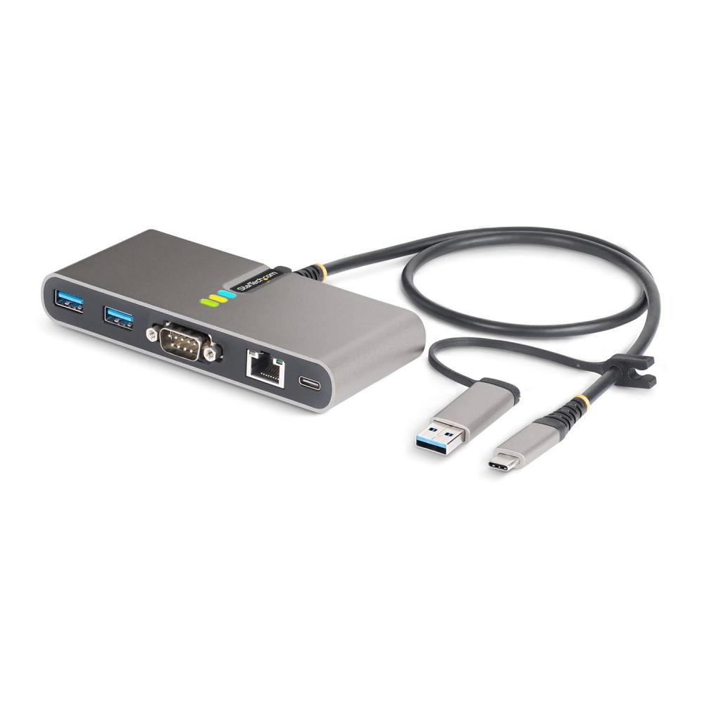 image:imageStarTechcom USB C to Parallel Printer Cable DB25 Female Port for IEEE1284 Printers Bus Powered Printer Cable Adapter USB to DB25 ICUSBCPLLD25 Black 6ftFTDI RS232 with multiport hub