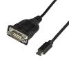 StarTech.com USB C to Parallel Printer Cable – DB25 Female Port for IEEE1284 Printers – Bus Powered – Printer Cable Adapter – USB to DB25 (ICUSBCPLLD25), Black, 6ft(USB-C)