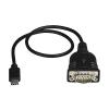 StarTech.com USB C to Parallel Printer Cable – DB25 Female Port for IEEE1284 Printers – Bus Powered – Printer Cable Adapter – USB to DB25 (ICUSBCPLLD25), Black, 6ft(USB-C)
