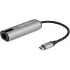 StarTech.com 2.5GbE USB C to Ethernet Adapter NBASE-T NIC – USB 3.0 Type C 2.5/1 Gigabit/100 Mbps Multi Speed Network/USB 3.1 Laptop to RJ45/LAN Thunderbolt 3 Compatible/MacBook Pro Surface (US2GC30)