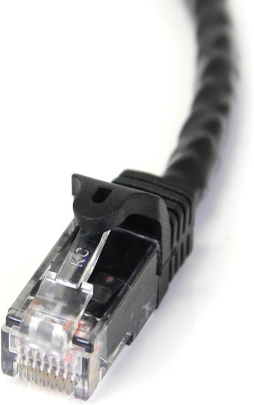 image:imageStarTechcom 10m Black Gigabit Snagless RJ45 UTP Cat6 Patch Cable 10 m Patch Cord