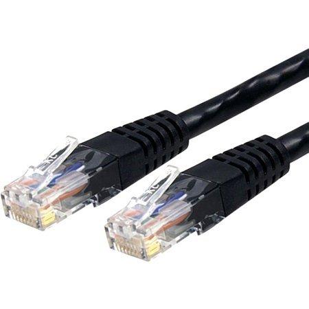 image:imageStarTechcom 20ft CAT6 Ethernet Cable Orange CAT 6 Gigabit Ethernet Wire 650MHz 100W PoE RJ45 UTP Molded Category 6 NetworkPatch Cord wStrain ReliefFluke Tested ULTIA Certified C6PATCH20ORBlack