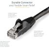 StarTech.com 10m Black Gigabit Snagless RJ45 UTP Cat6 Patch Cable – 10 m Patch Cord