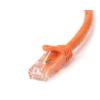 StarTech.com 10m CAT6 Ethernet Cable – Grey CAT 6 Gigabit Ethernet Wire -650MHz 100W PoE++ RJ45 UTP Category 6 Network/Patch Cord Snagless w/Strain Relief Fluke Tested UL/TIA Certified (N6PATC10MGR)(Orange)