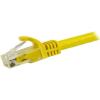 StarTech.com 15m CAT6 Ethernet Cable – Yellow CAT 6 Gigabit Ethernet Wire -650MHz 100W PoE++ RJ45 UTP Category 6 Network/Patch Cord Snagless w/Strain Relief Fluke Tested UL/TIA Certified (N6PATC15MYL)(Yellow)