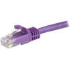 StarTech.com 15m CAT6 Ethernet Cable – Yellow CAT 6 Gigabit Ethernet Wire -650MHz 100W PoE++ RJ45 UTP Category 6 Network/Patch Cord Snagless w/Strain Relief Fluke Tested UL/TIA Certified (N6PATC15MYL)(Purple)