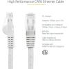 StarTech.com 15m CAT6 Ethernet Cable – Yellow CAT 6 Gigabit Ethernet Wire -650MHz 100W PoE++ RJ45 UTP Category 6 Network/Patch Cord Snagless w/Strain Relief Fluke Tested UL/TIA Certified (N6PATC15MYL)(Gold White)
