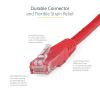 StarTech.com 20ft CAT6 Ethernet Cable – Orange CAT 6 Gigabit Ethernet Wire -650MHz 100W PoE++ RJ45 UTP Molded Category 6 Network/Patch Cord w/Strain Relief/Fluke Tested UL/TIA Certified (C6PATCH20OR)(Red)